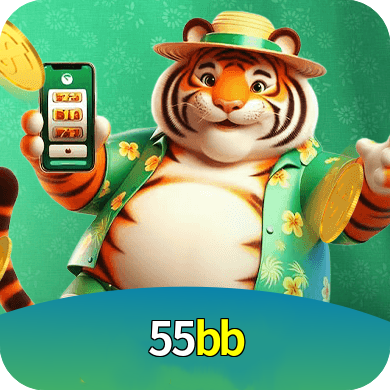 Imagem promocional da 55bb mostrando a plataforma e suas vantagens